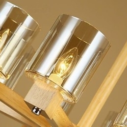 Pendellamper Country Wood Bambus