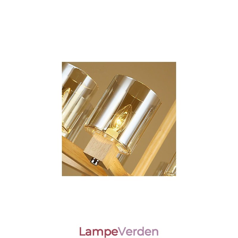 Pendellamper Country Wood Bambus