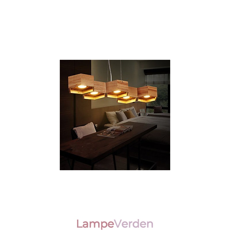 Pendellamper Country Wood Bambus