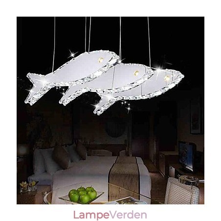 Moderne moderne Crystal Metal Pendel Light Moderne moderne Crystal Metal Pendel Light