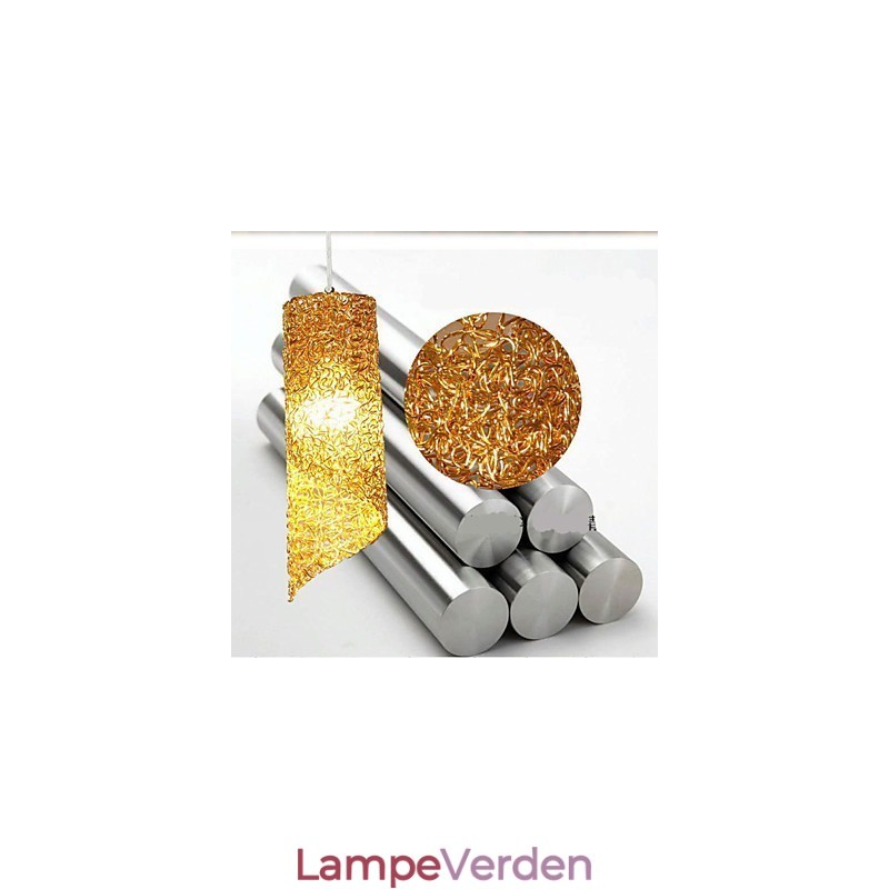 Hoved Cylindrisk Rund lang Aluminium Cylinder Creative lamper