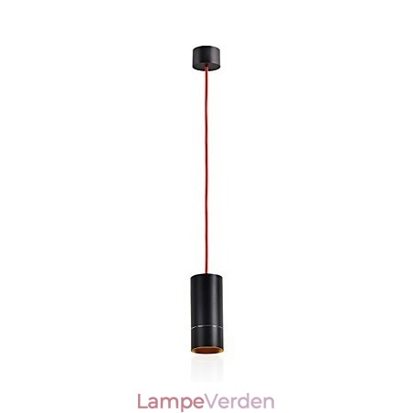 1 Lys Mini Pendel Sort Anodiseret med Aluminium 1 Lys Mini Pendel Sort Anodiseret med Aluminium