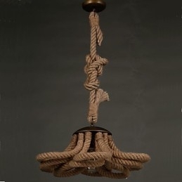 American Pastoralge Rope lampe Retro