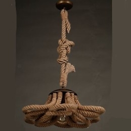American Pastoralge Rope lampe Retro