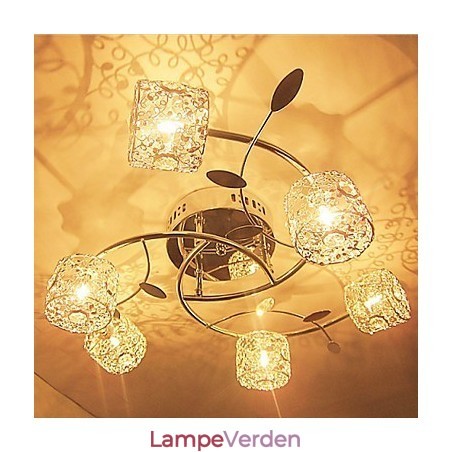 Moderne moderne krystal galvaniseret flush Mount Moderne moderne krystal galvaniseret flush Mount