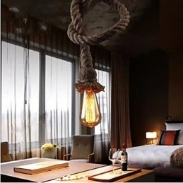 Kreativ Hemp Rope Lysekrone