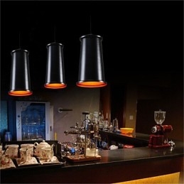 Klassisk rustik vintage mini stil maleri metal pendel lys