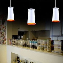 Klassisk rustik vintage mini stil maleri metal pendel lys