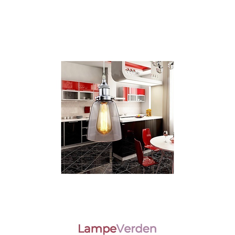 Moderne kromglas Vintage industriel retrofitting Edison Pendel Light Cafe Porch Light