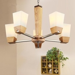 Pendellamper Country Wood Bambus