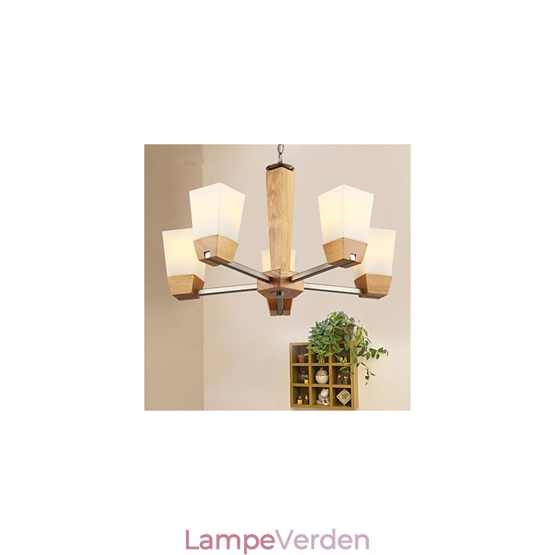 Pendellamper Country Wood Bambus