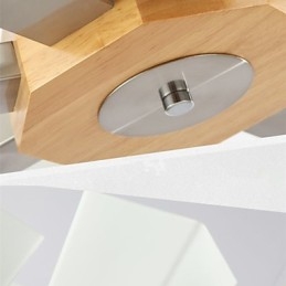 Pendellamper Country Wood Bambus