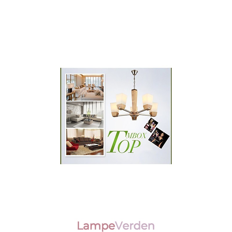 Pendellamper Country Wood Bambus