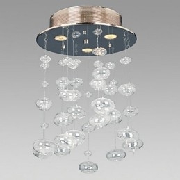 Semi Flush Mount med 3 lys