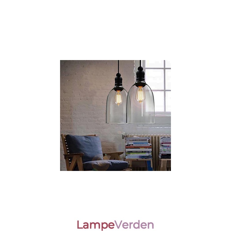 Traditionel klassisk vintage retro country pendellampe