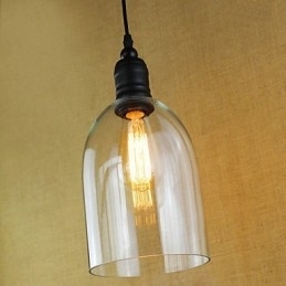 Traditionel klassisk vintage retro country pendellampe