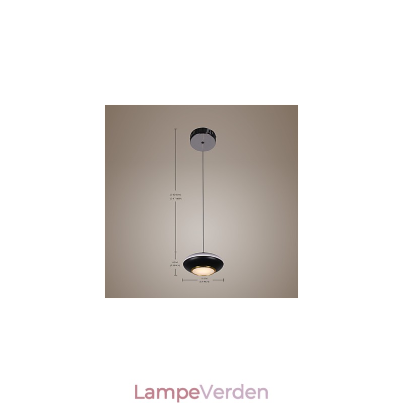 9W moderne flyvende tallerken Design højkvalitets Pendel Light Cafe