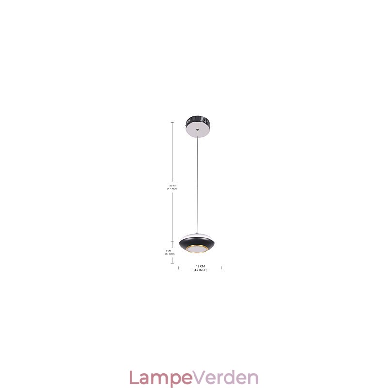 Moderne, flyvende tallerkendesign af høj kvalitet Pendel Light Cafe