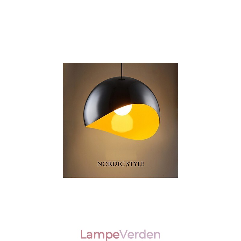 Retro Apple Pendant Light Pære Base Droplight