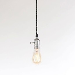 Traditionel klassisk vintage mini-stil metal pendellampe