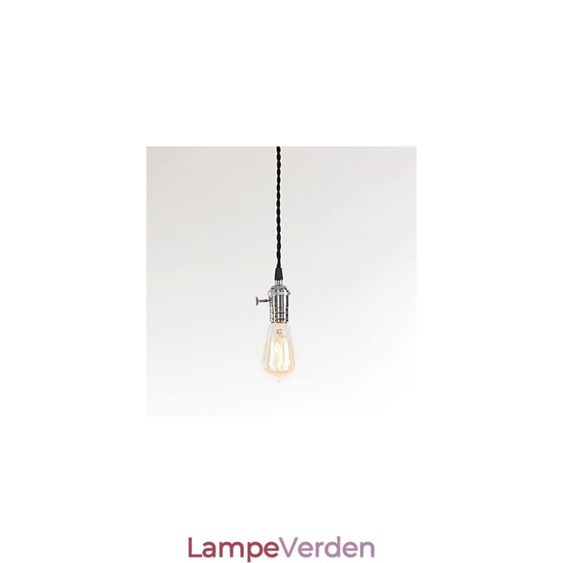 Traditionel klassisk vintage mini-stil metal pendellampe