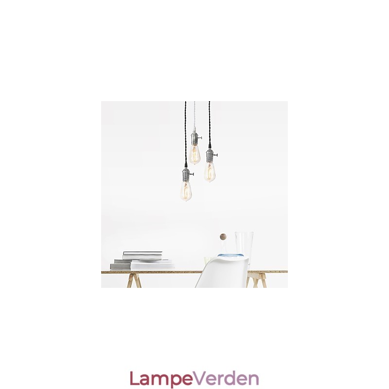 Traditionel klassisk vintage mini-stil metal pendellampe