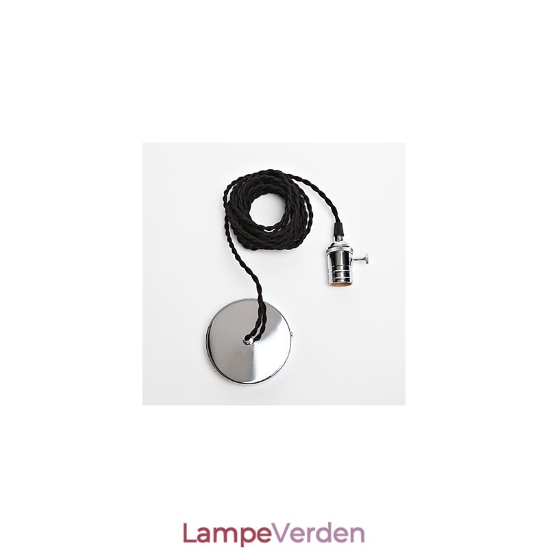 Traditionel klassisk vintage mini-stil metal pendellampe