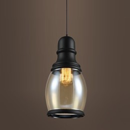 Retro Belysning Loftslamper Glas Pendel