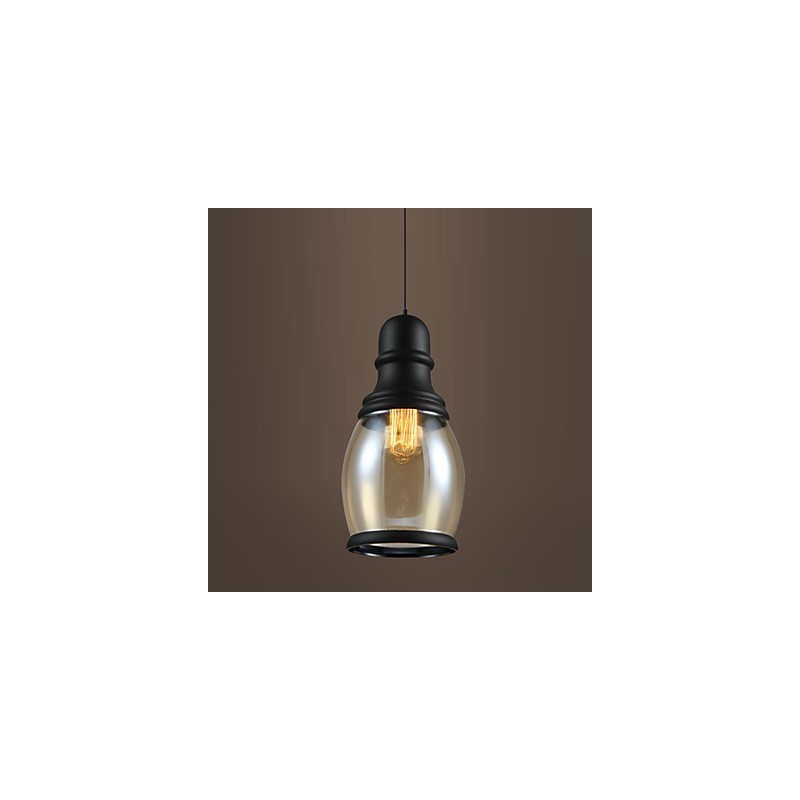 Retro Belysning Loftslamper Glas Pendel