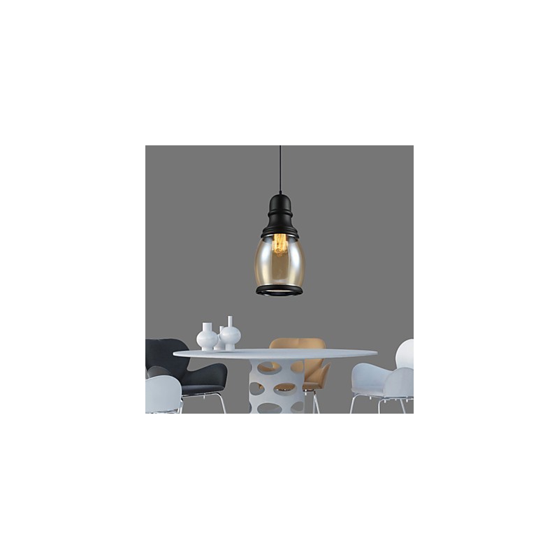 Retro Belysning Loftslamper Glas Pendel