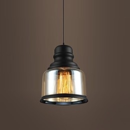 Retro Belysning Loftslamper Glas Pendel