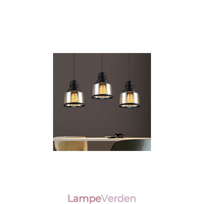 Retro Belysning Loftslamper Glas Pendel