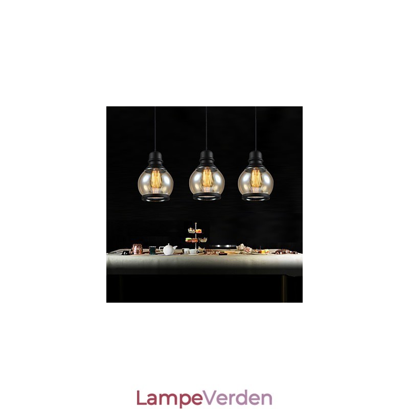Retro Belysning Loftslamper Glas Pendel