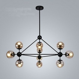 Land maleri Metal Pendel Light Garage