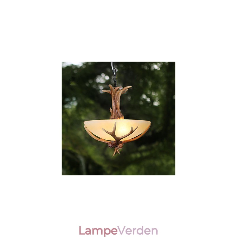 Pendellamper Vintage Resin