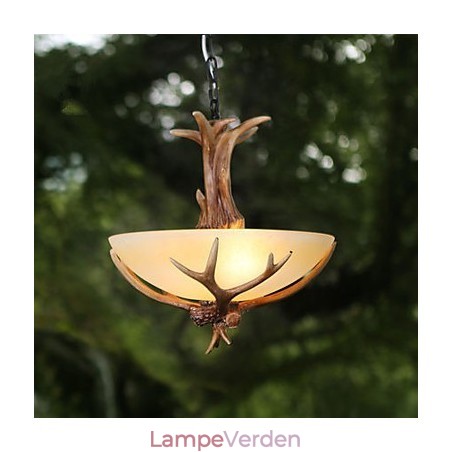 Pendellamper Vintage Resin