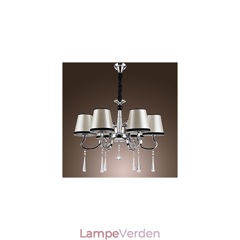 Moderne moderne traditionel klassisk rustik Lodge Vintage Island Chrome Metal Lysekrone Spisestue