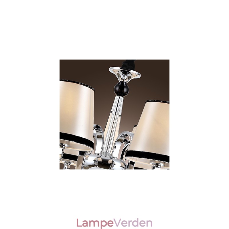 Moderne moderne traditionel klassisk rustik Lodge Vintage Island Chrome Metal Lysekrone Spisestue