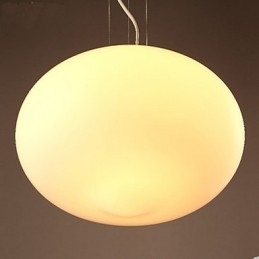 Mælkehvidt glas Creative Cafe Simple Pendant