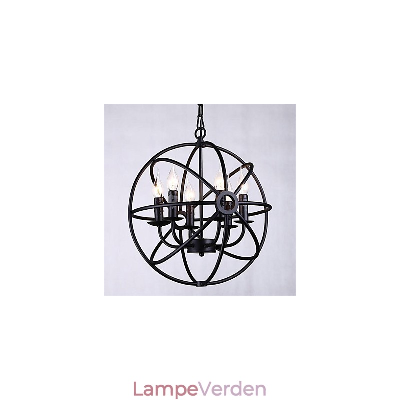 Lysekrone pendel i mini stil Moderne Moderne Traditionel Klassisk Rustik Lodge Retro Lanterne Country Globe