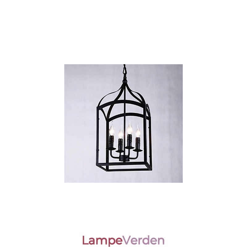 Moderne Moderne Traditionel Klassisk Rustik Lodge Retro Lantern Country Globe Mini Style Metal Pendel Light