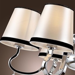 Moderne moderne traditionel klassisk rustik Lodge Vintage Island Chrome Metal Lysekrone Spisestue
