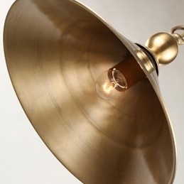 Pendel i ren messing i mini stil traditionel klassisk metal