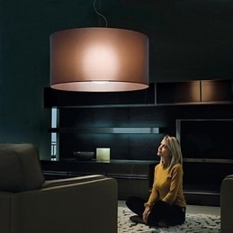 Klassisk stil Iron Flush Mount Light med skærm