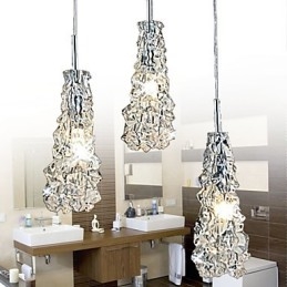 Tradition Classic Transparent glas 3 lys lysekrone