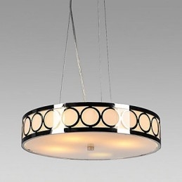 Krystal loftslampe med 4 lys