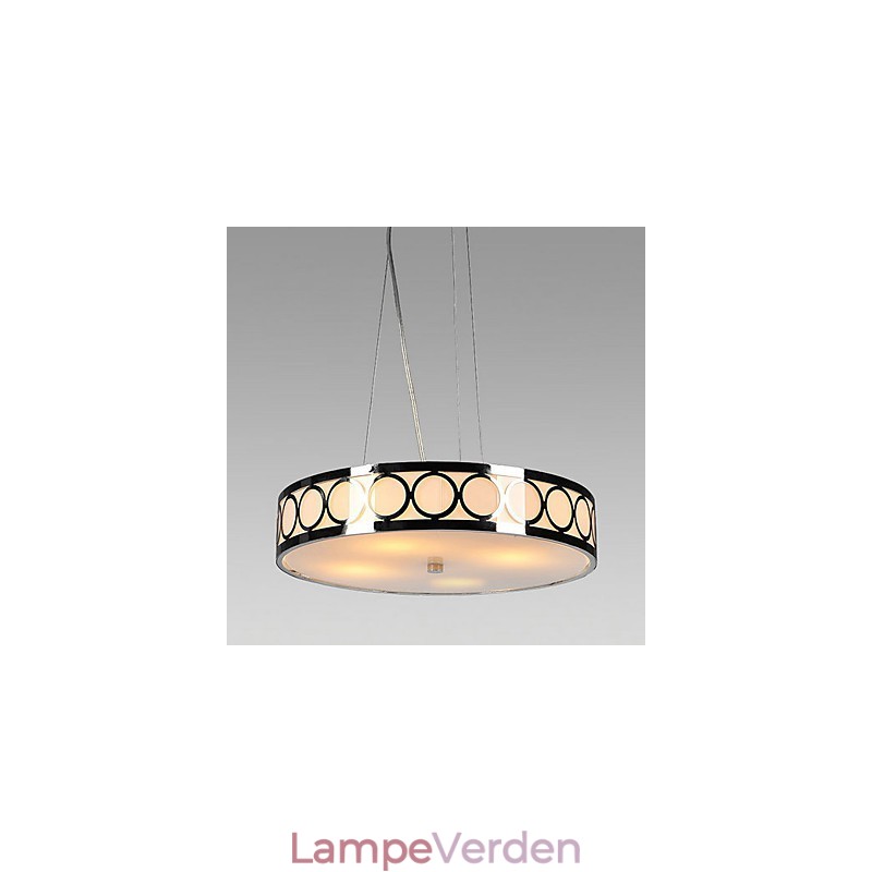 Krystal loftslampe med 4 lys
