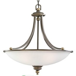 Rustik Lodge Bronze Metal Pendel