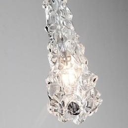 Tradition Classic Transparent glas 3 lys lysekrone