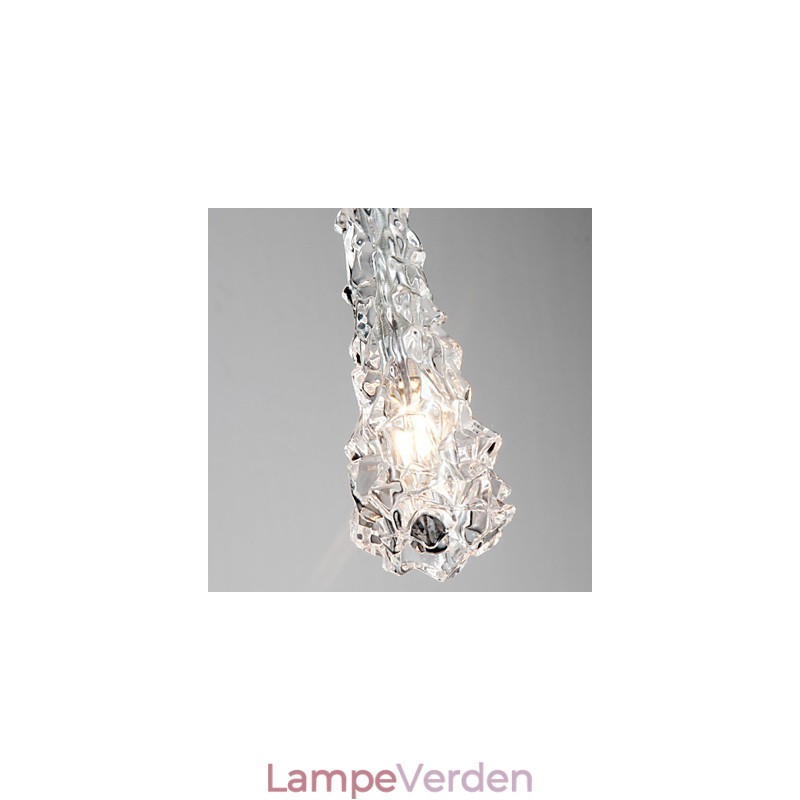 Tradition Classic Transparent glas 3 lys lysekrone